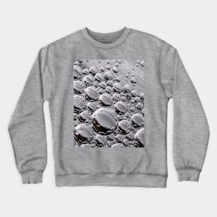 Ascending Mercury. Abstract Macro Photography Crewneck Sweatshirt